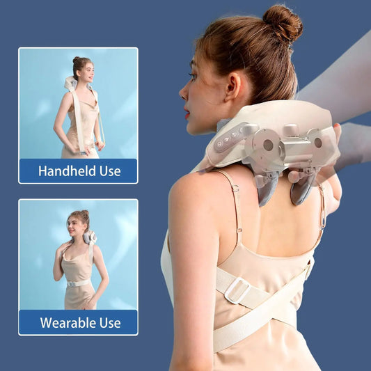 Neck and shoulder massager